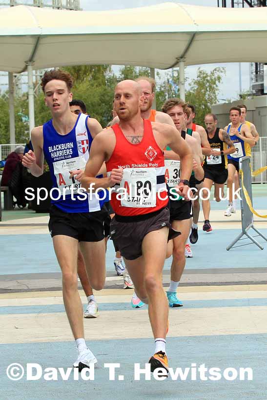 Senior mens 6 Stage Relay, 2022 Northern Road Relays, SportsCity, Manchester. Photo: David T. Hewitson/Sports for All Pics